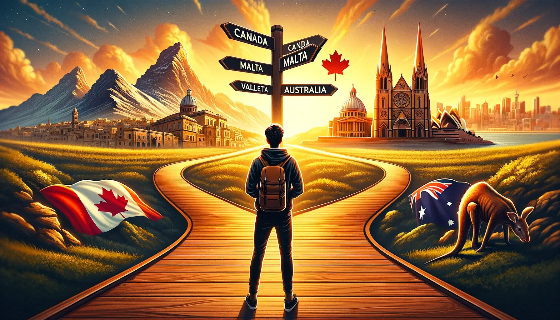 Canada, Australia or Malta: where does a Colombian student earn more?