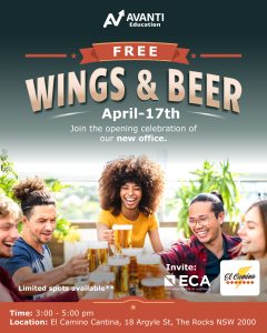 WE HAVE FREE WINGS AND BEER